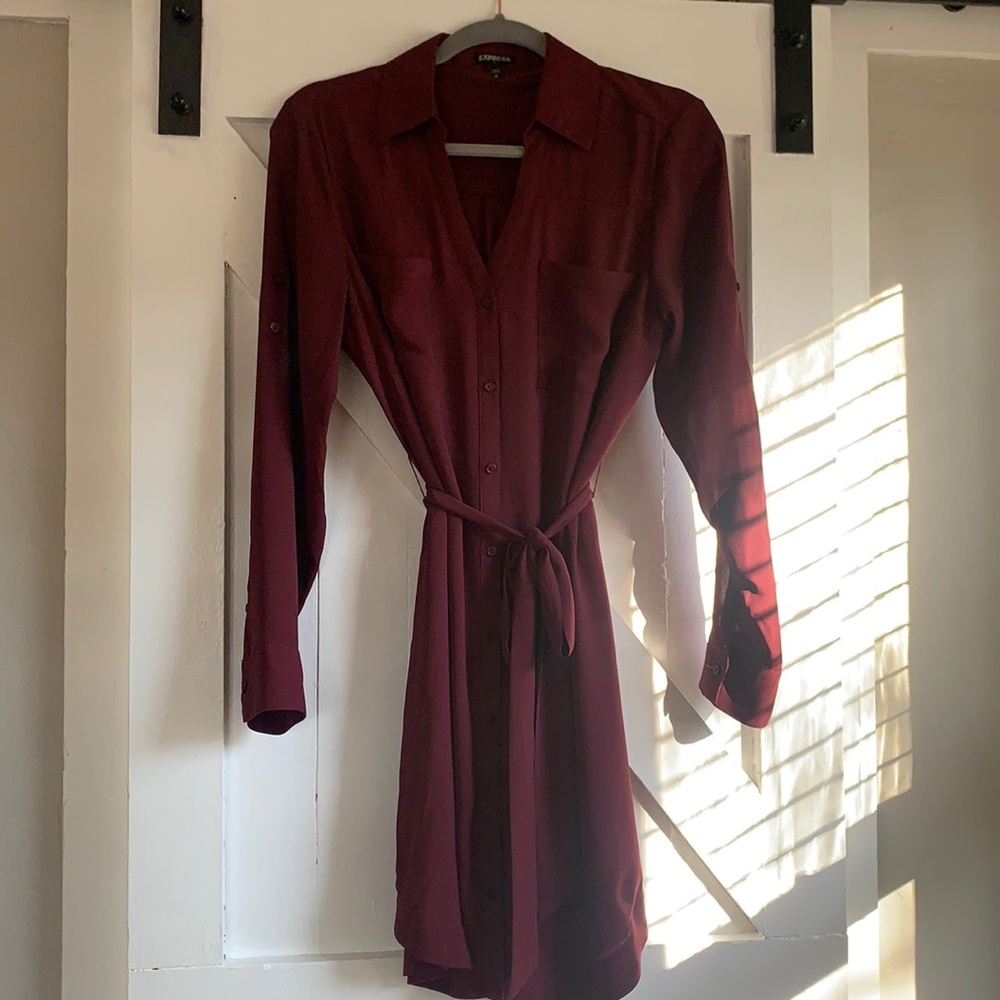 Button Up Express Dress